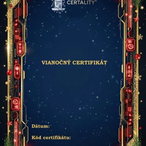 Certifikát najväčšieho daru lásky